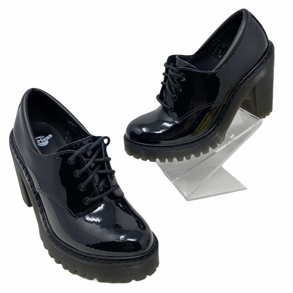 Dr. Martens | Shoes | Dr Martens Salome Buttero Black Leather Boots 7 |  Poshmark
